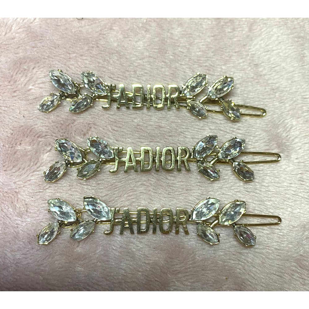 Gold Tone Inspired Hair Clip Barettes